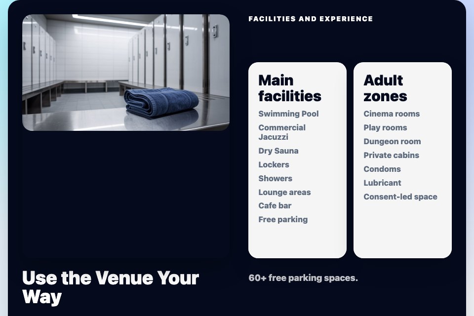 Facilities and experience approved variant preview